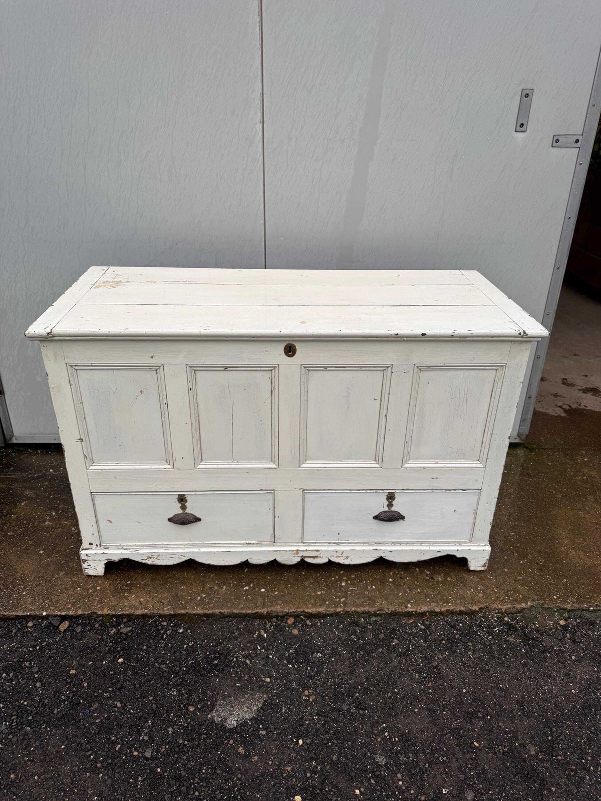 Drawers/Box   Large Victorian Mule Chest, Storage With Drawers photo furniture