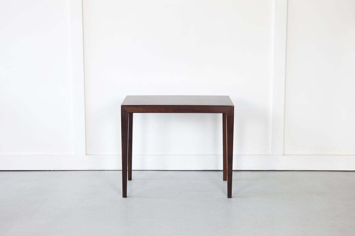 Side Table By Severin Hansen, Mahogany, Danish photo furniture