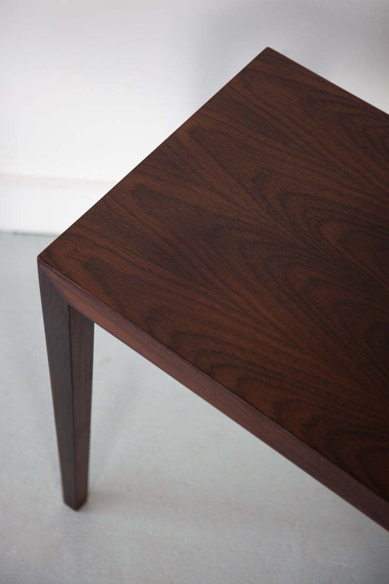 Side Table By Severin Hansen, Mahogany, Danish photo 375.0