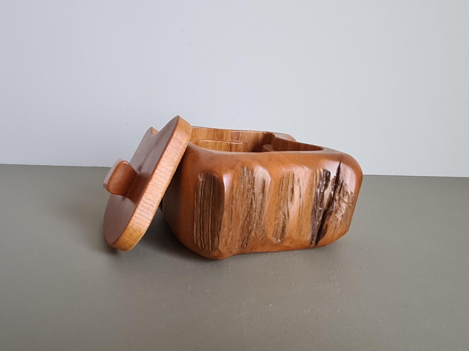 Vintage French Wooden Box | Alexandre Noll Style photo Home Decor