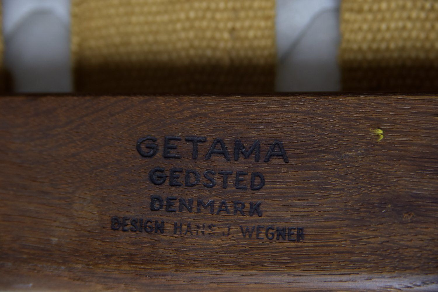 photo buy Vintage Mid Century Scandinavian Modern 3 Seat Sofa & Armchair By Hans J. Wegner For Getama, 1960s, Set Of 2