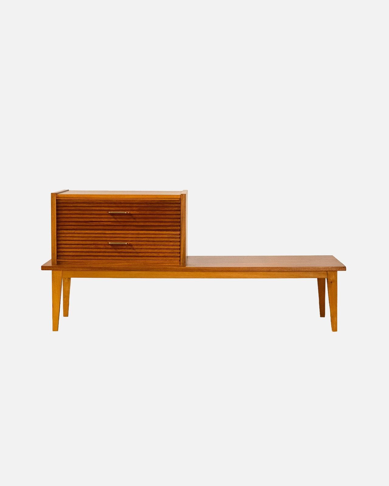 Mid Century Teak Reception Bench