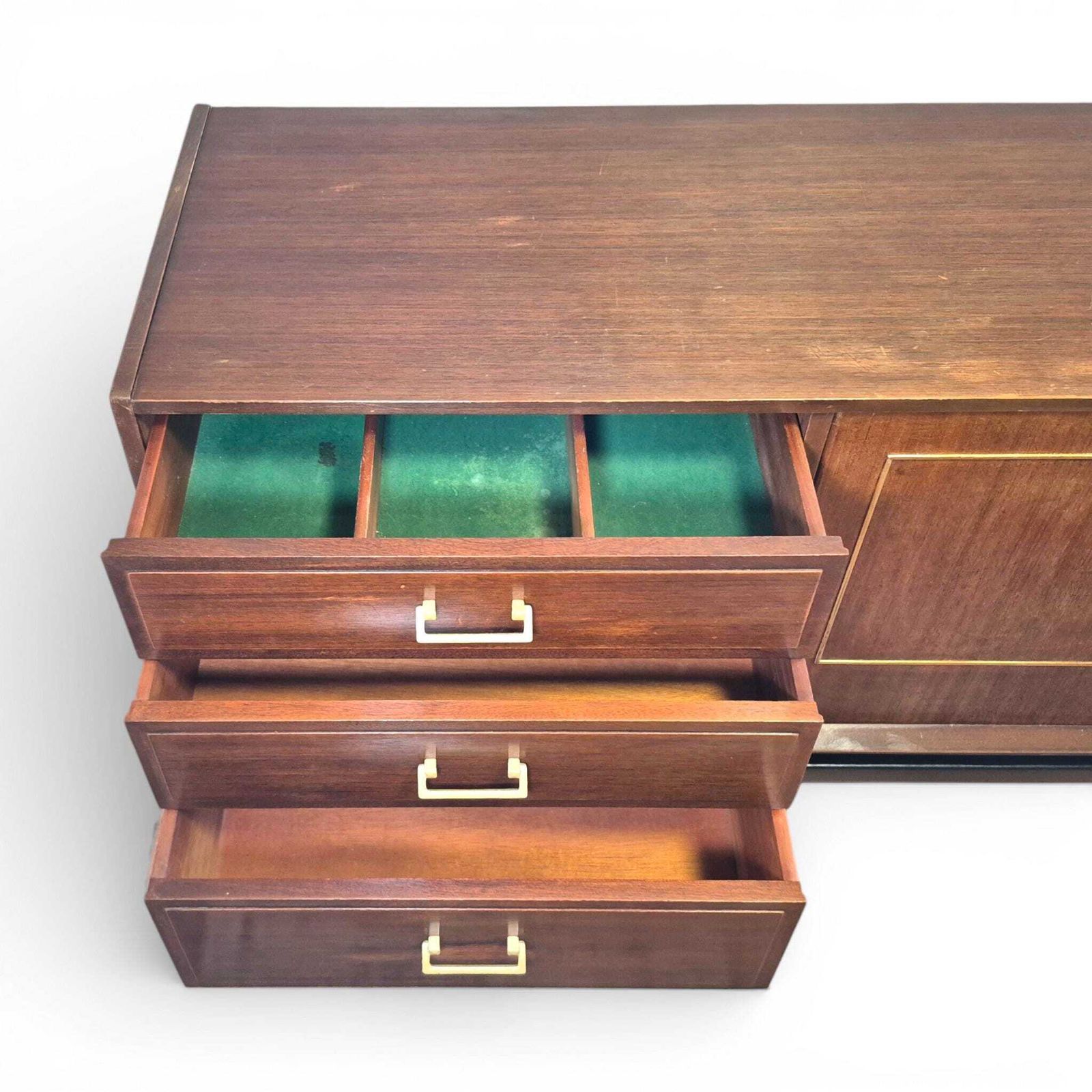 Mid Century Nathan Sideboard | Vintage Teak & Mahogany Cabinet | Retro Storage Furniture | Upcycle Project photo buy