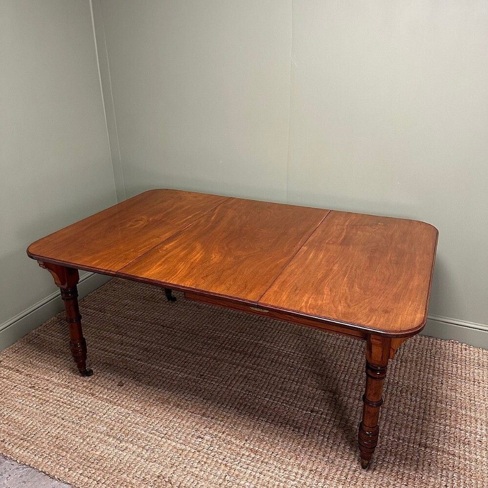 Furniture Quality Antique Mahogany Dining Table By Gillows Of Lancaster photo