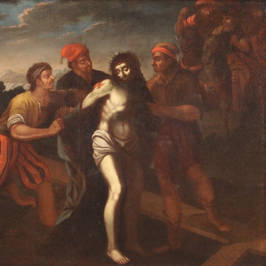 photo for sale Italian Painting Passion Of Christ From The 17th Century