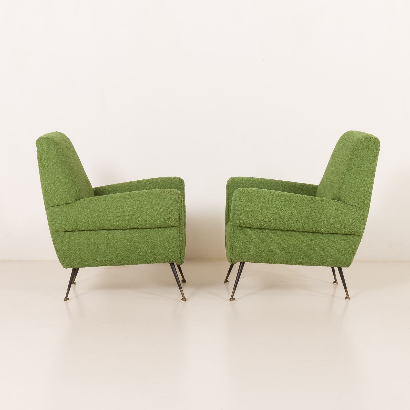 Gigi Radice Attr To. Lounge Chairs, Set Of Two, 1960s photo furniture