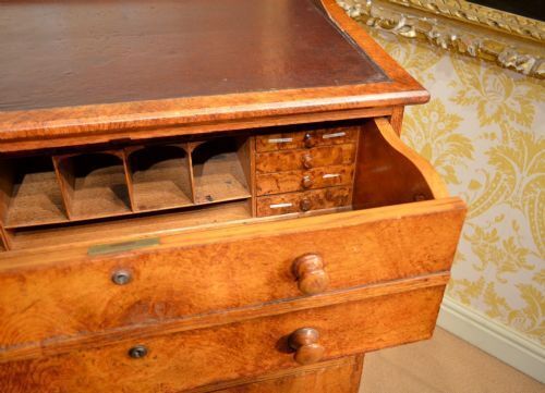 Wonderful Early 19th Century Pollard Oak Secretaire Chest With Fabulous Colour photo Furniture