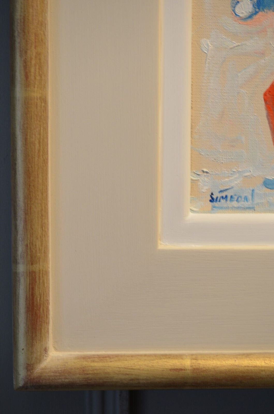 Simeon Stafford '' Get Ready '' Oil On Board. photo buy