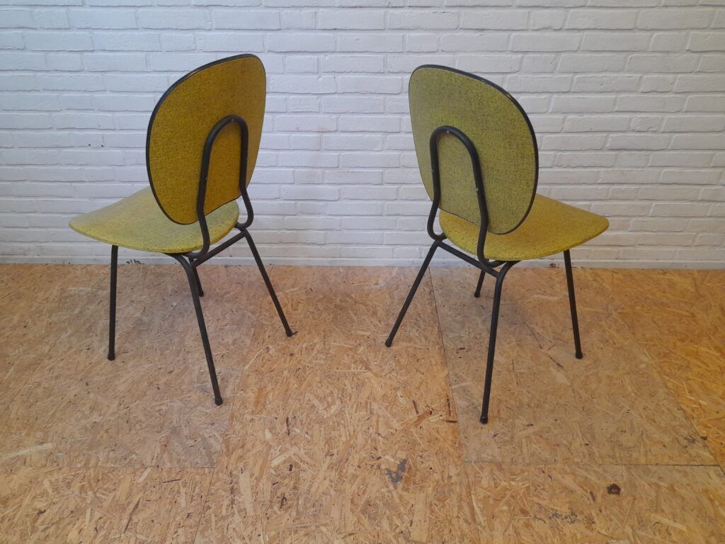 Pair Of French Diner Chairs Fyfties