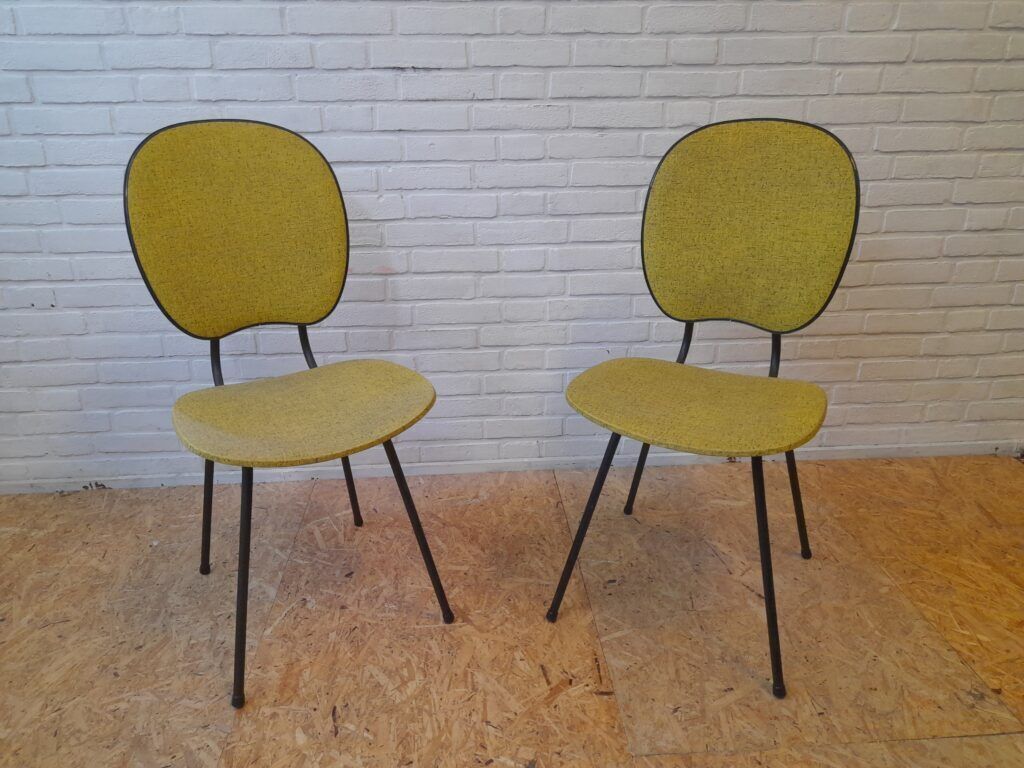 Pair Of French Diner Chairs Fyfties photo Furniture