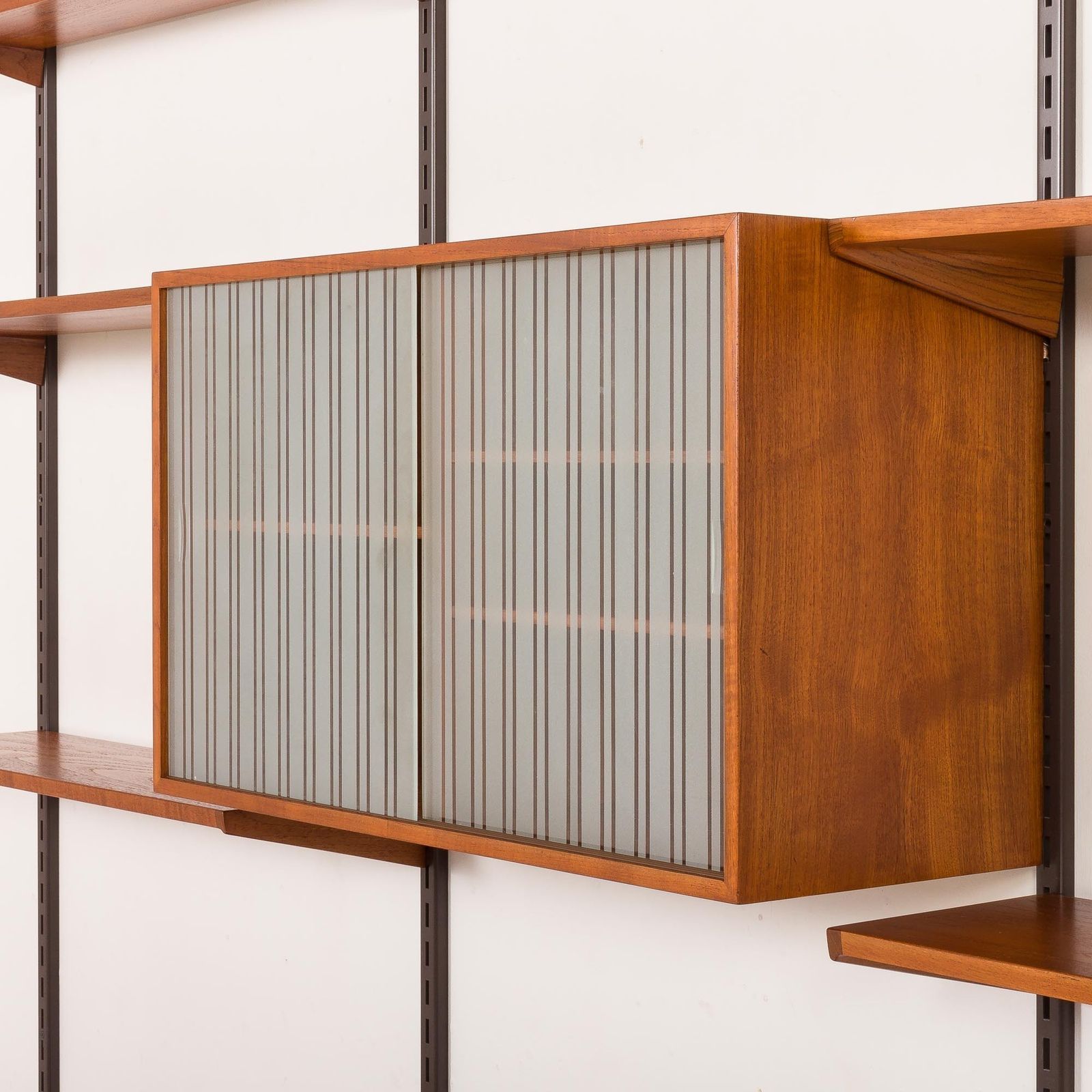 photo furniture Kai Kristiansen Shelving Unit In Teak By Fm Mobler, Denmark, 1960s