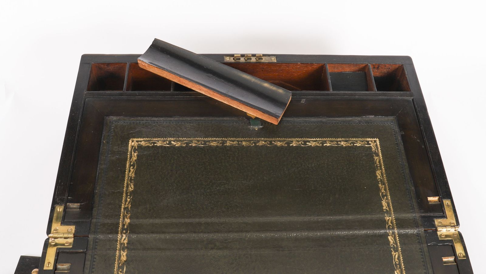 photo for sale George III Campaign Writing Slope Brass Mounts  Circa 1820 19th C