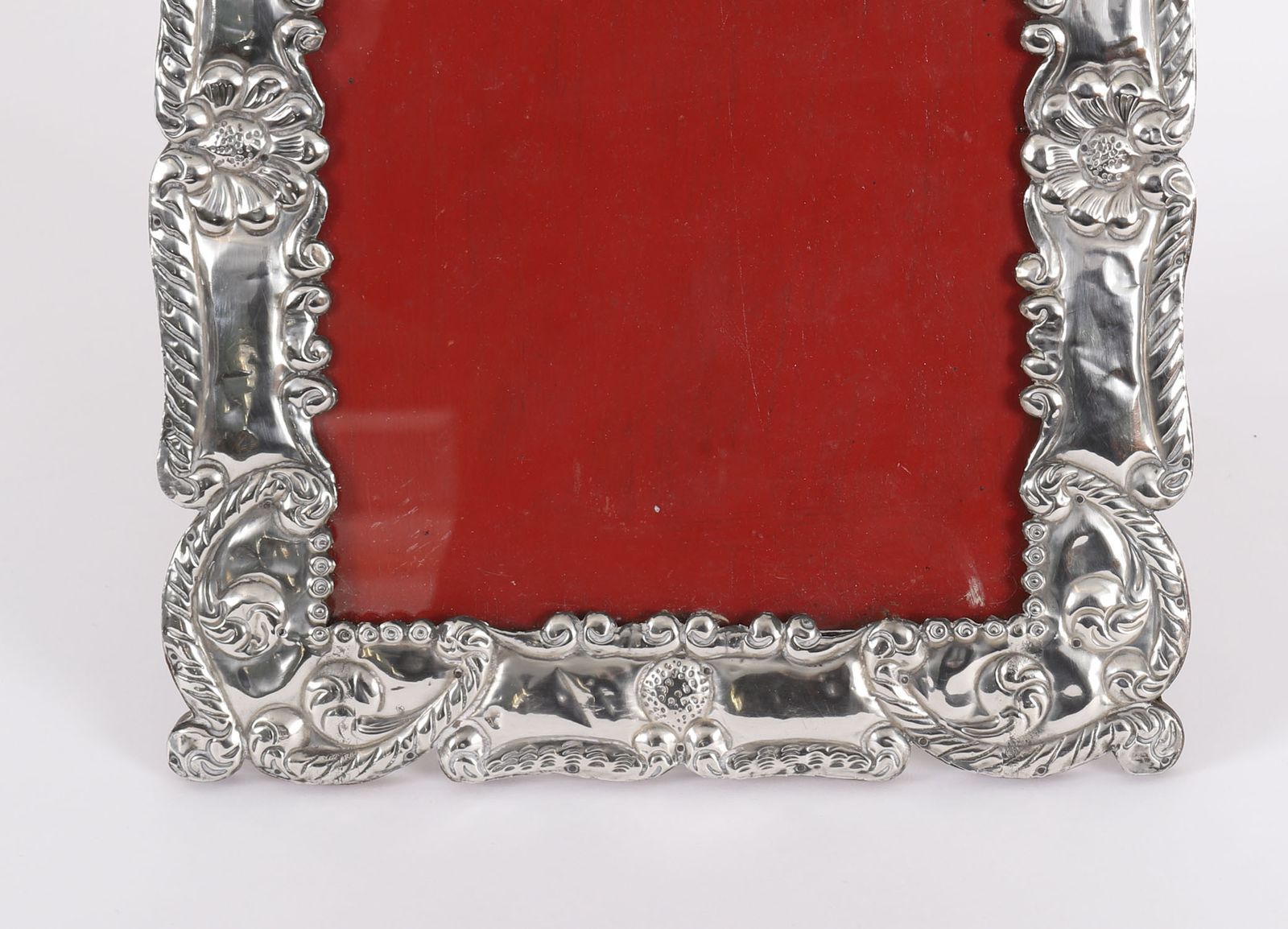 Antique 925 Silver Photo Frame Late 19th C  24x17cm Photo Size photo vintage
