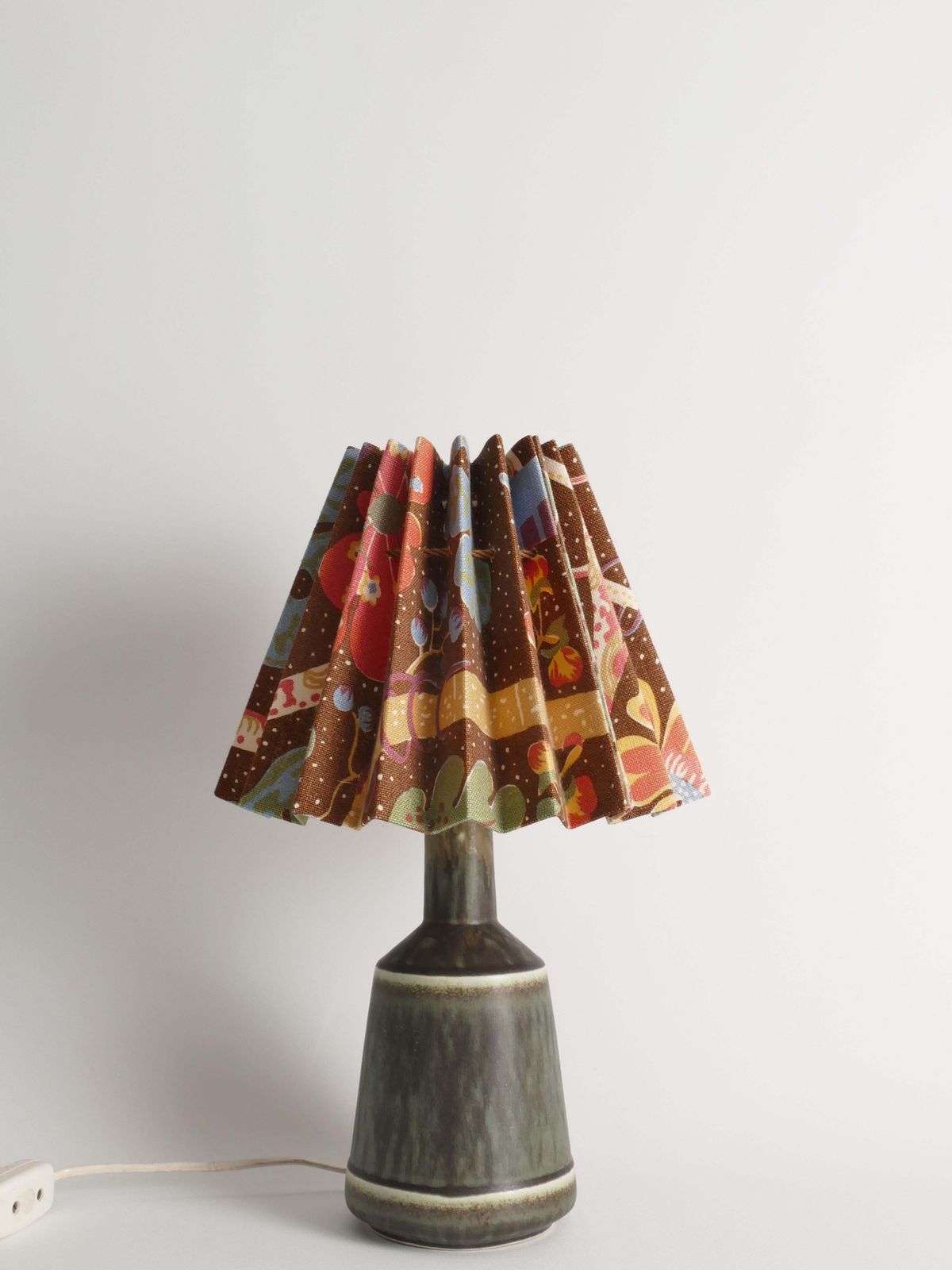 Scandinavian Modern Stoneware Table Lamp, Desiree Stentøj, 1960s photo furniture