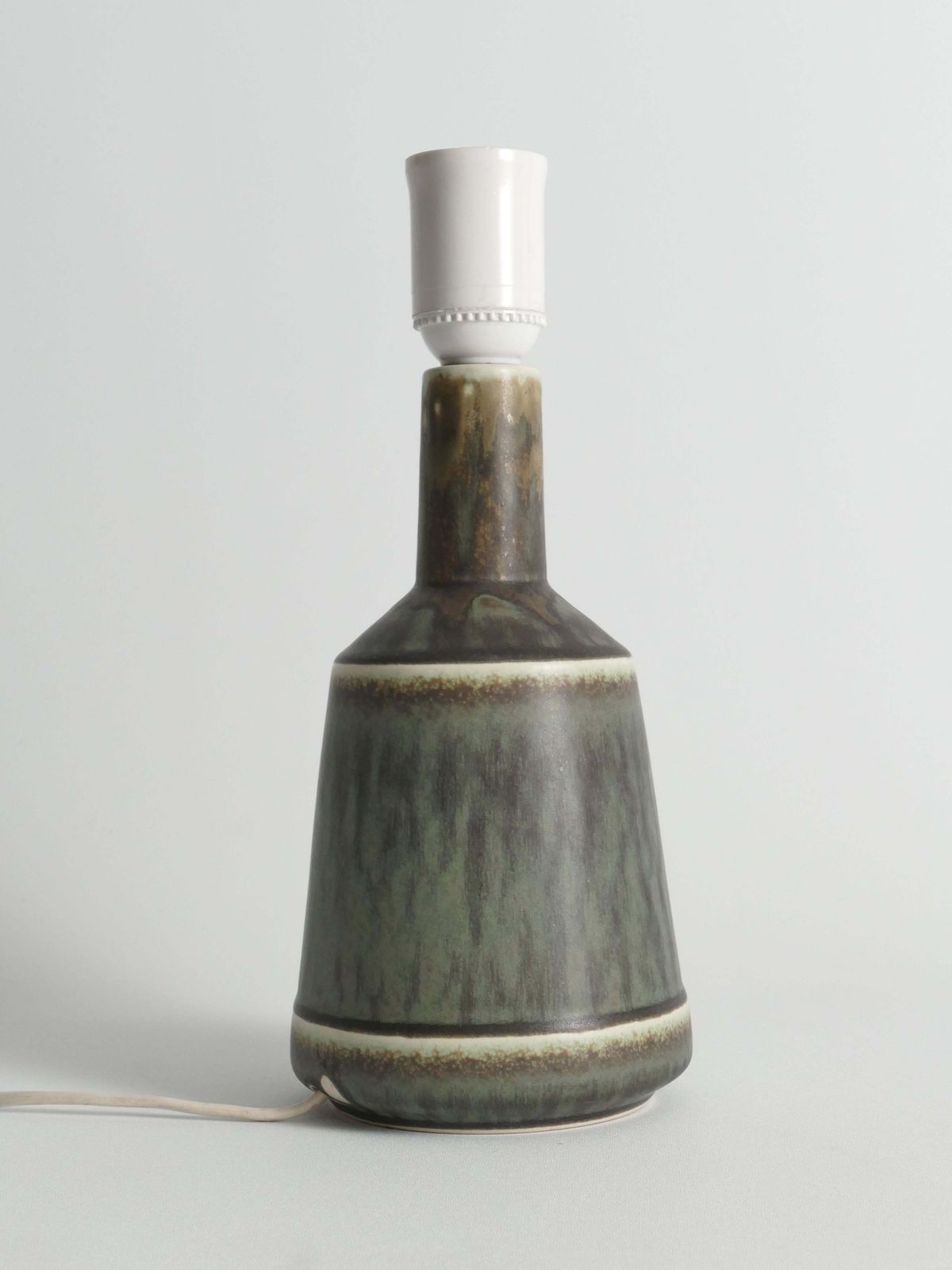 Scandinavian Modern Stoneware Table Lamp, Desiree Stentøj, 1960s photo 502.0