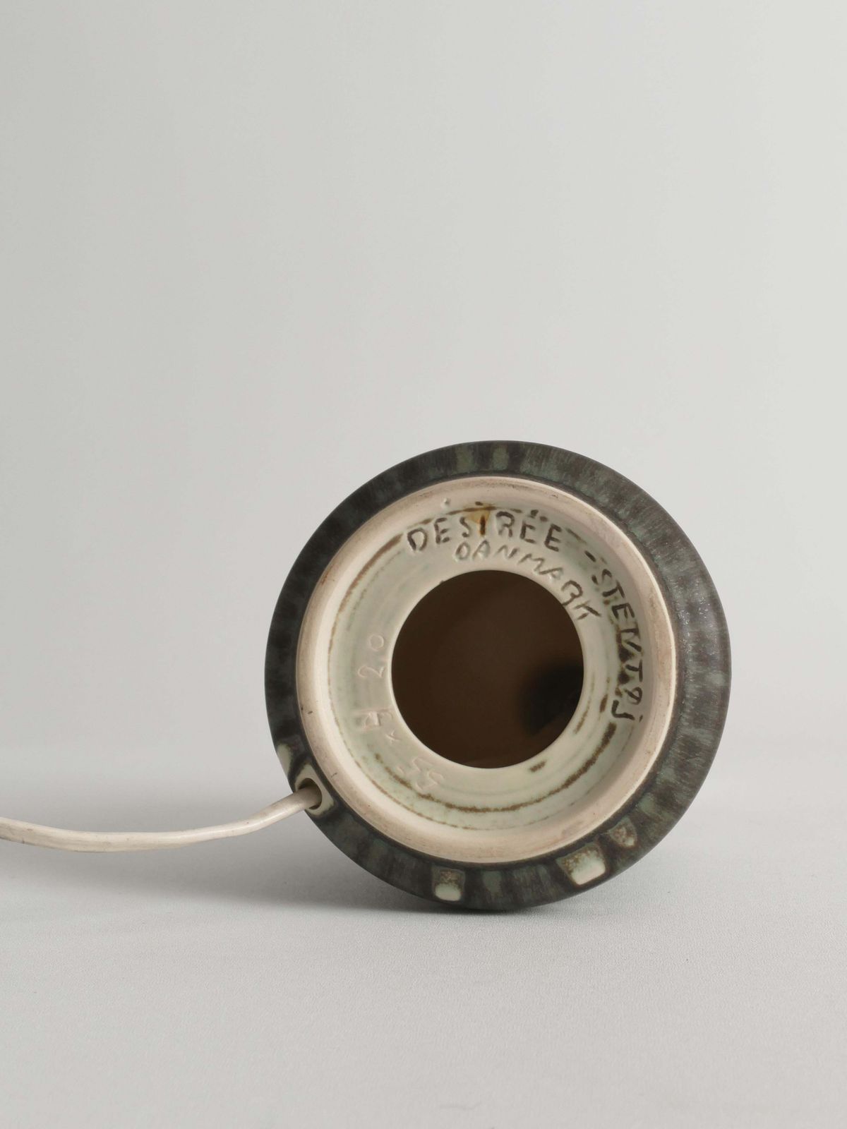 Scandinavian Modern Stoneware Table Lamp, Desiree Stentøj, 1960s photo buy