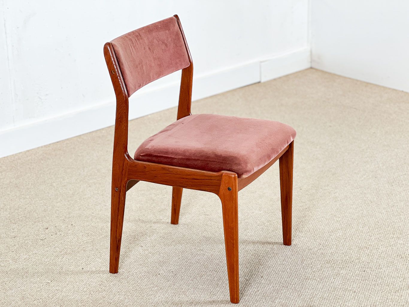 A Set Of 4 Danish Chairs By Clausen And Son In Teak (Buyer Can Choose The Uphosltery) photo furniture