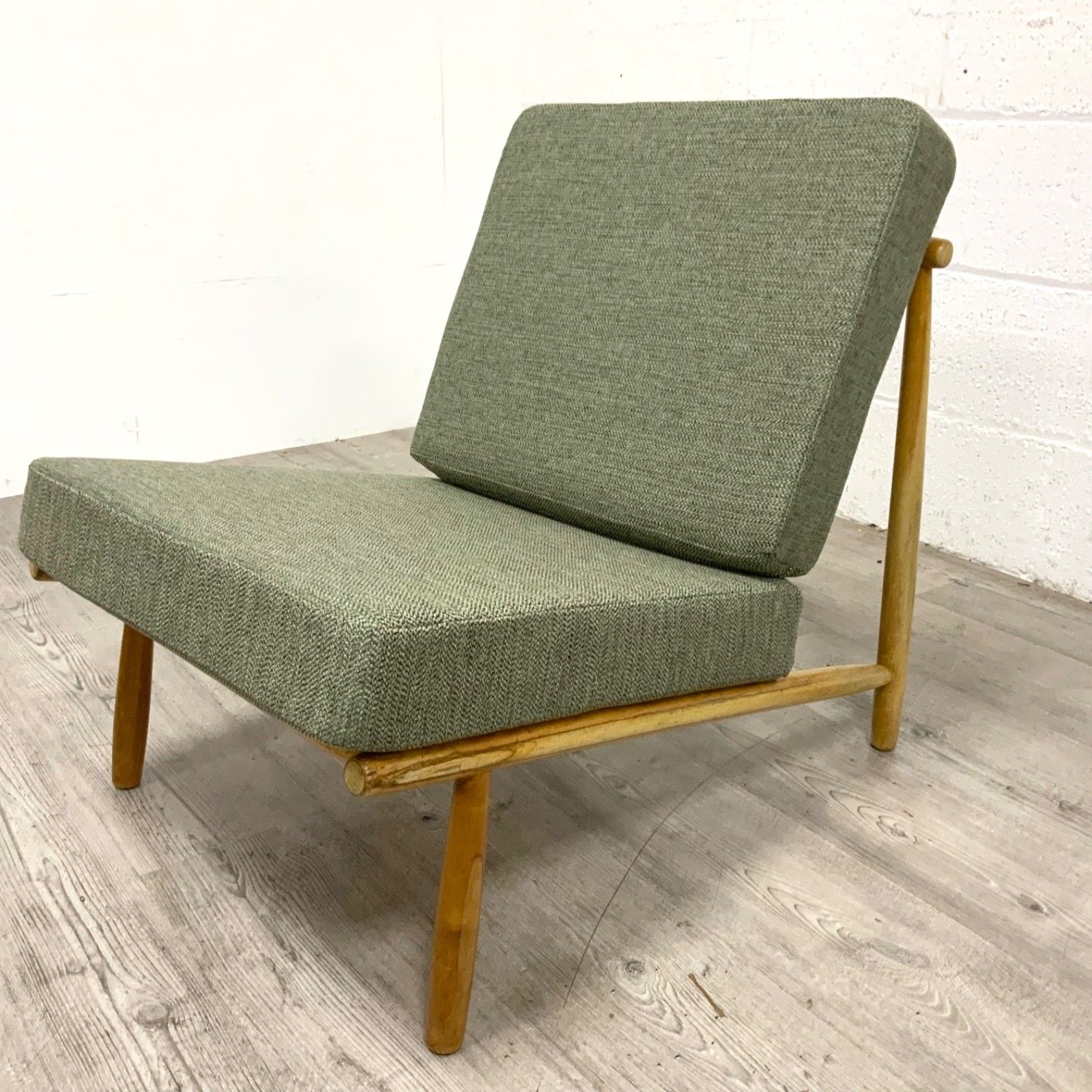 An Early Swedish "Domus 1" Lounge Chair By Alf Svensson For Dux 1950 / 1960s photo for sale