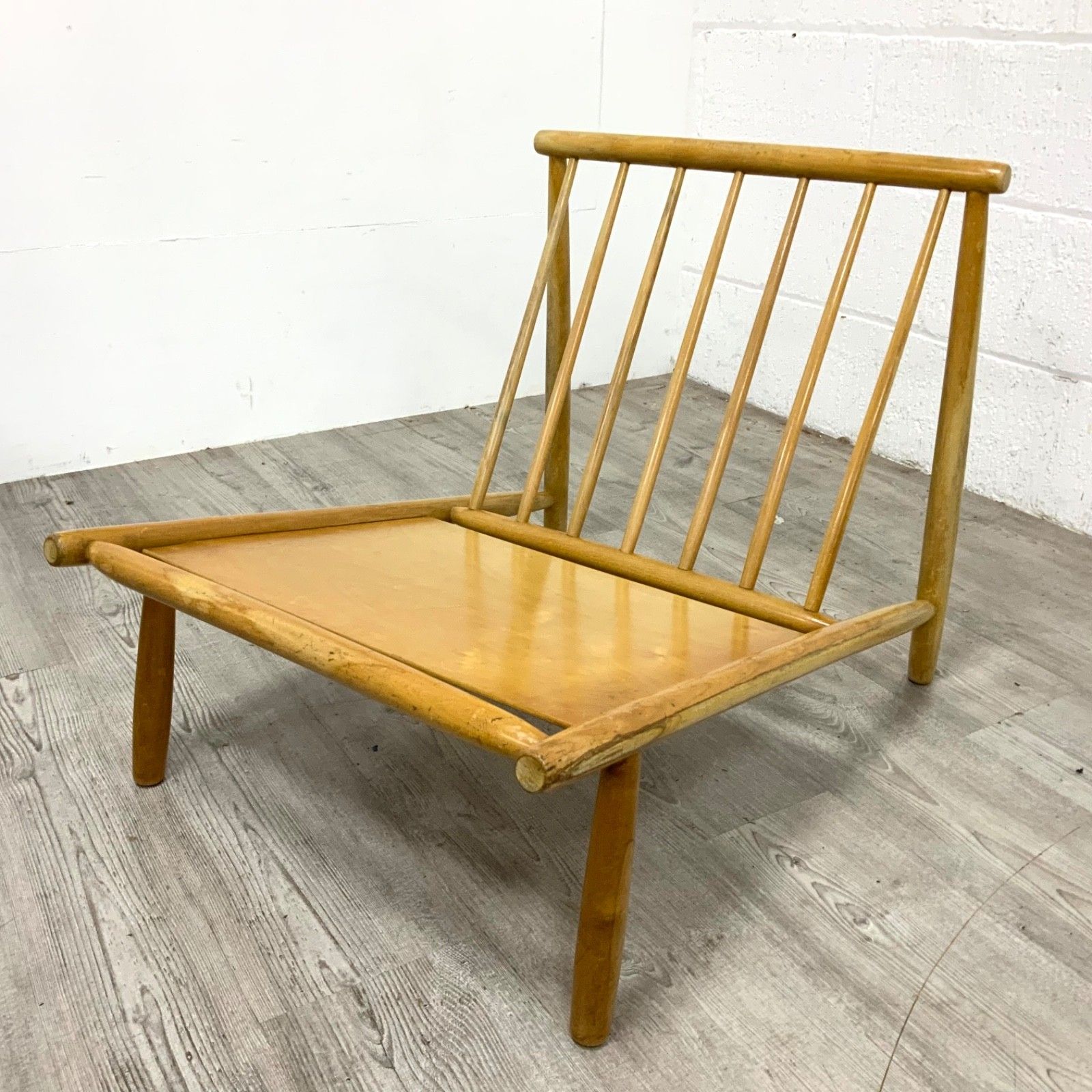 An Early Swedish "Domus 1" Lounge Chair By Alf Svensson For Dux 1950 / 1960s photo vintage