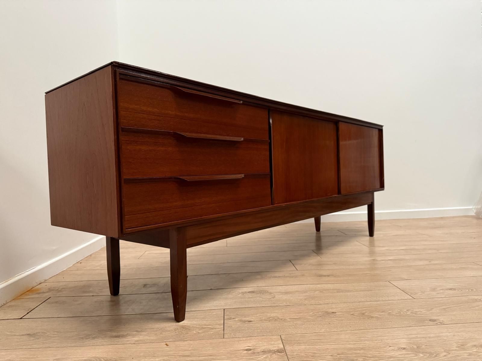 photo for sale Mid Century Modern White & Newton Sideboard Delivery Available 0099.