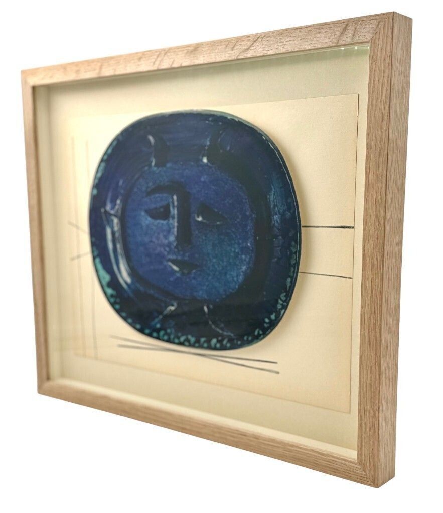 photo furniture A Framed Lithographic Plate From The 1948 Swedish, Limited Edition Portfolio Of Only 200  “Ceramiques De Picasso”