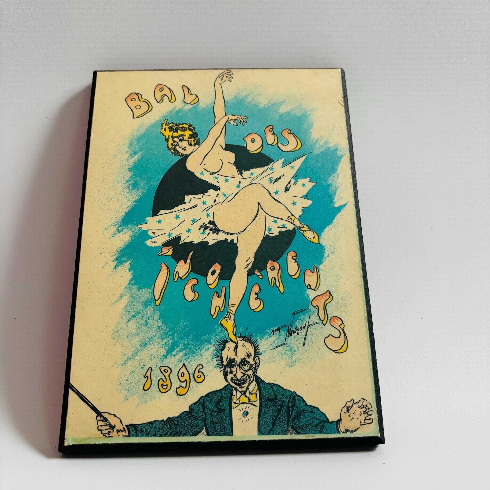 Art Nouveau Cabaret Lithograph: Bal Des Incohèrents, Maurice Neumont photo Art