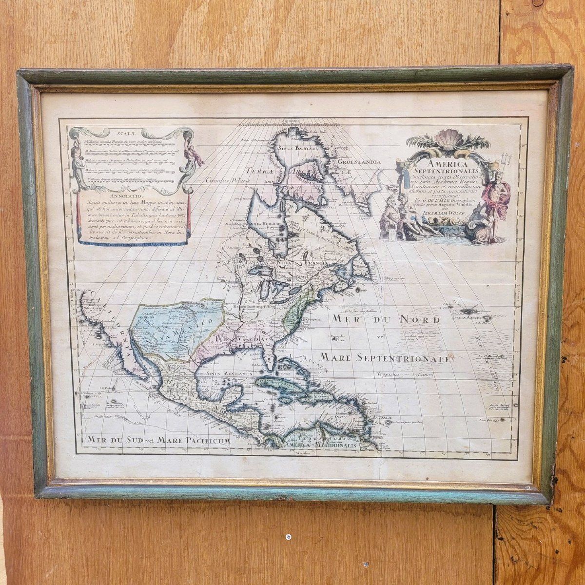 3800.0 G De L'isle  Ieremiah Wolff  6 Engravings On The Continents, 18th Century photo
