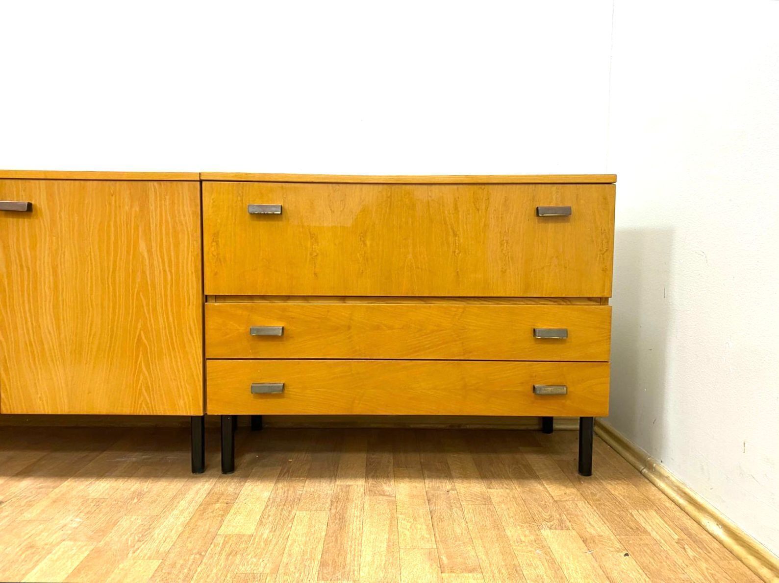 Retro Chests Of Drawers Interior, 1960s (Czech Design) photo furniture