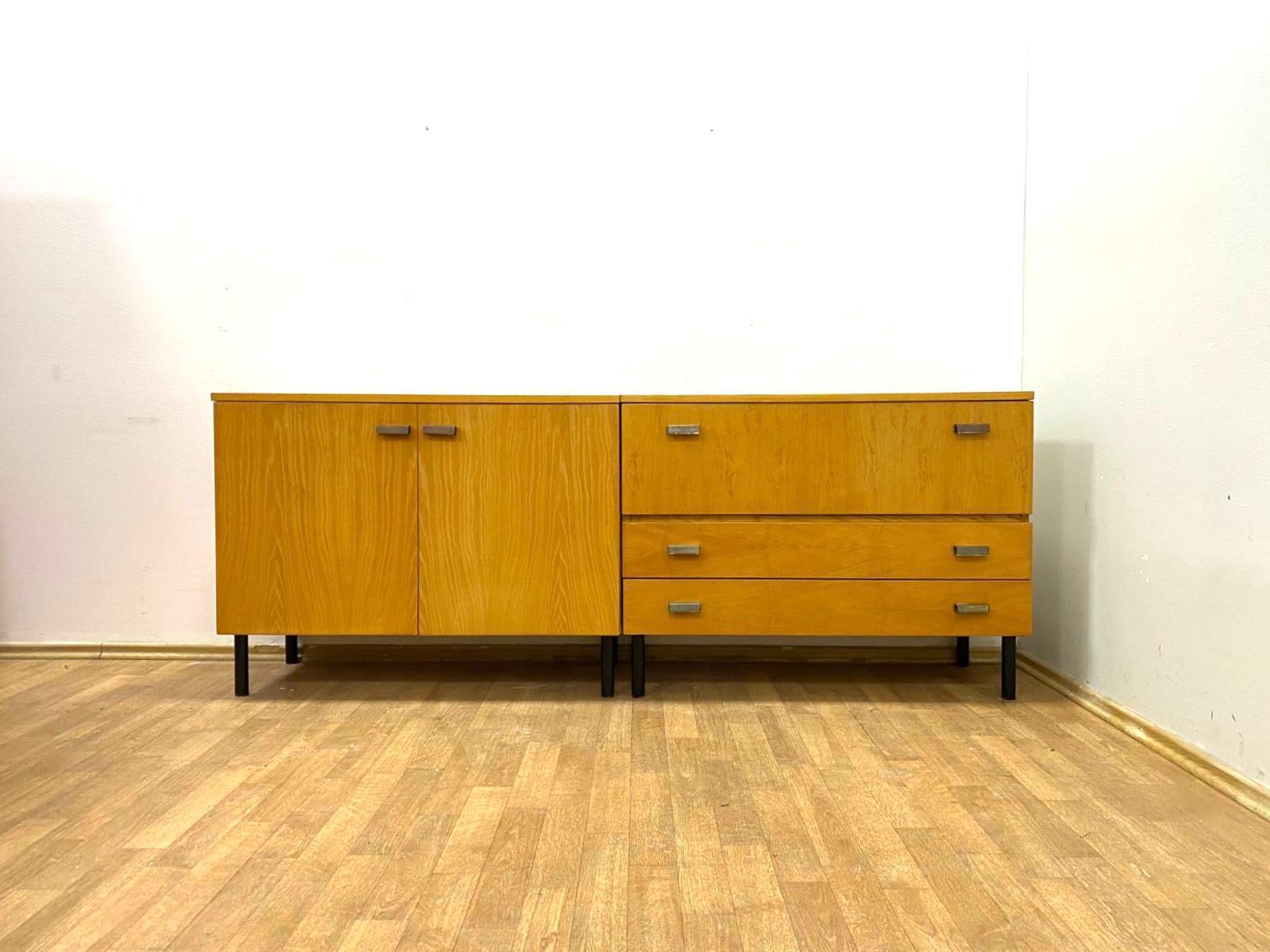 photo furniture Retro Chests Of Drawers Interior, 1960s (Czech Design)