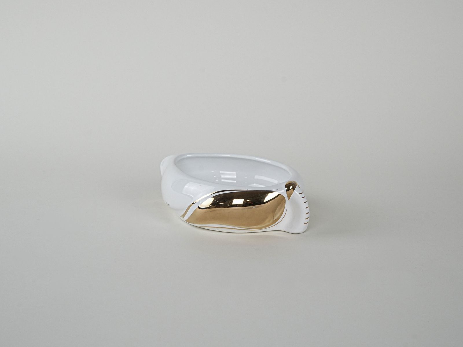 Porseleinen Schaal, Italiaans Design, Jaren 1970, Productie: Italië photo Woonaccessoires