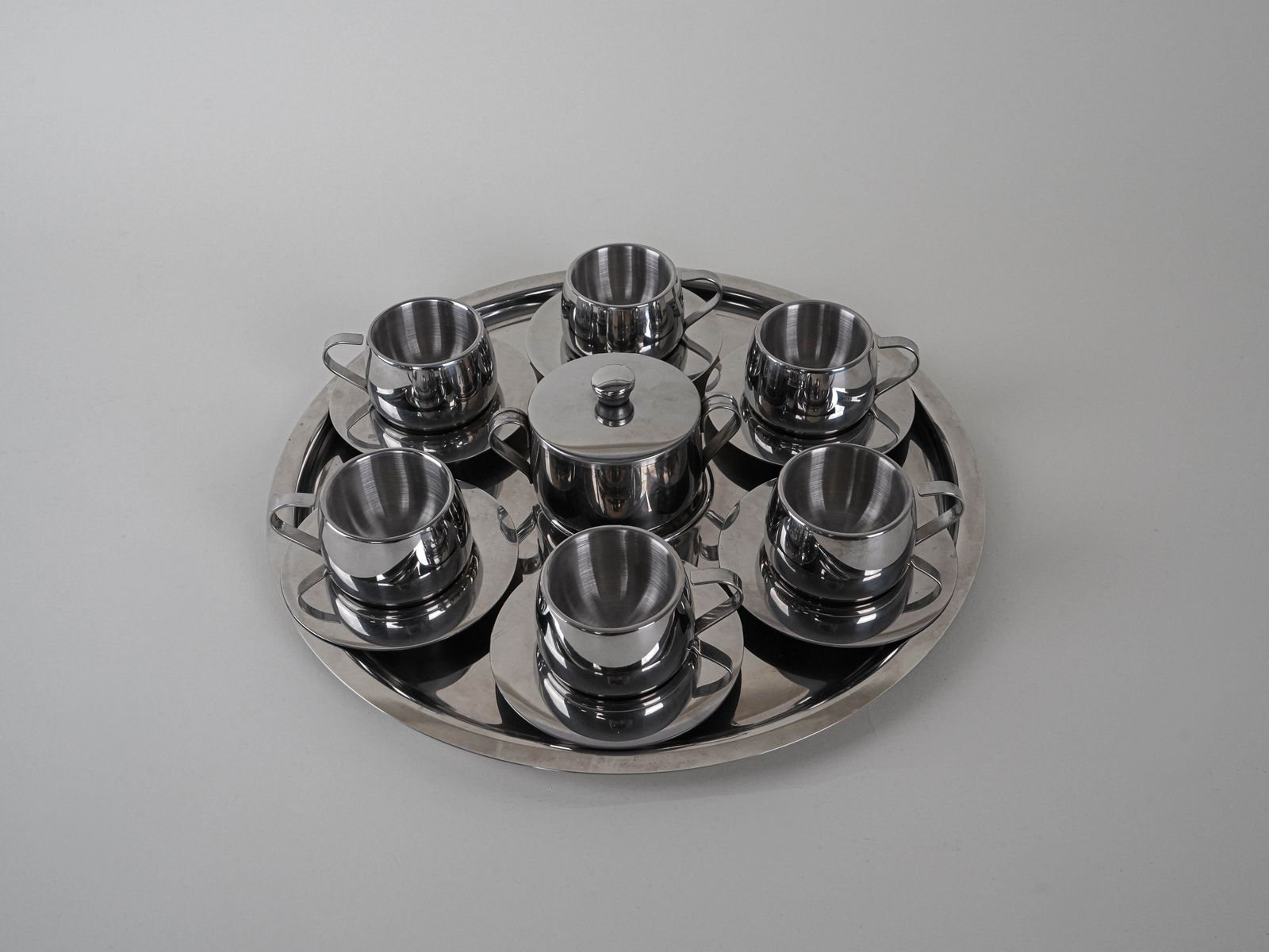 Coffee Set, Italian Design, 1980s, Manufactured In Italy photo 439.0