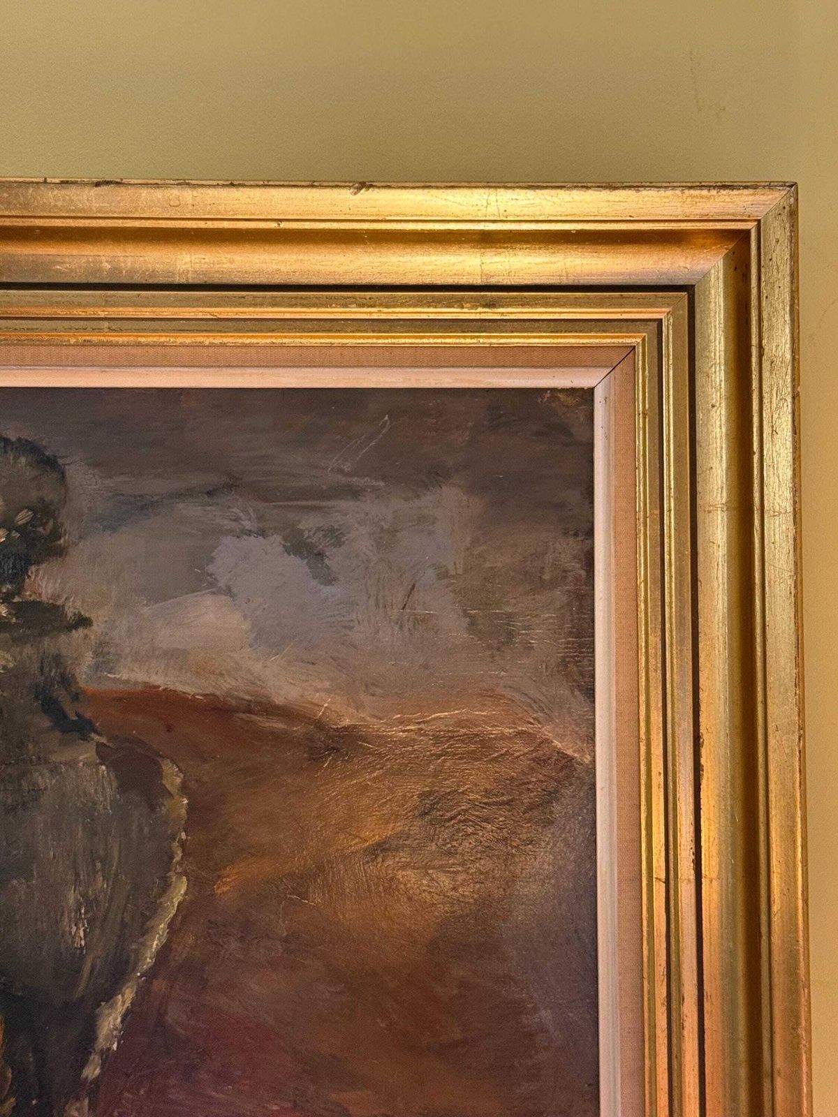 photo furniture Antique Danish Still Life Oil Painting By Mogens Vantore