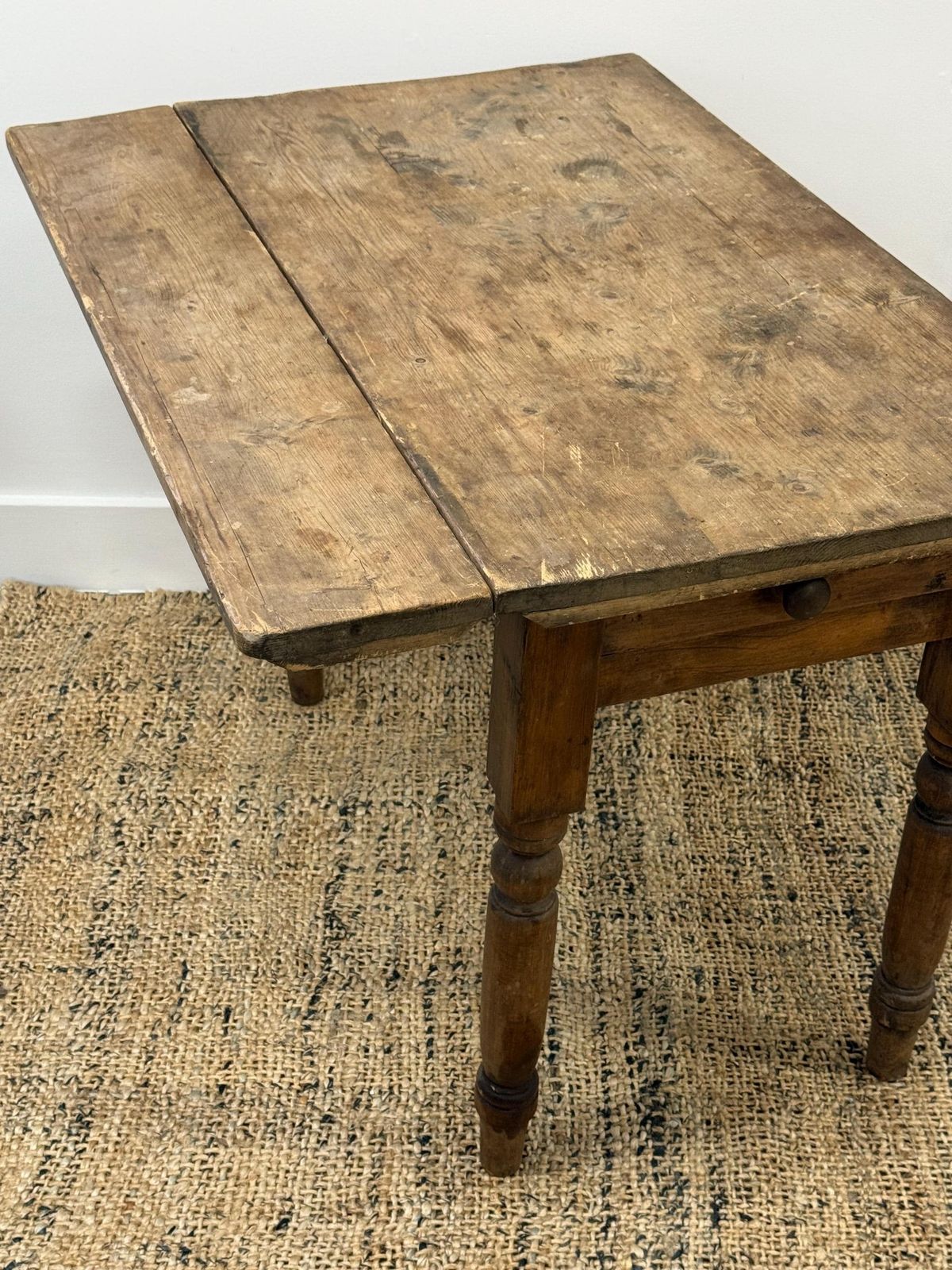 Victorian Pine Farmhouse Table photo 370.0