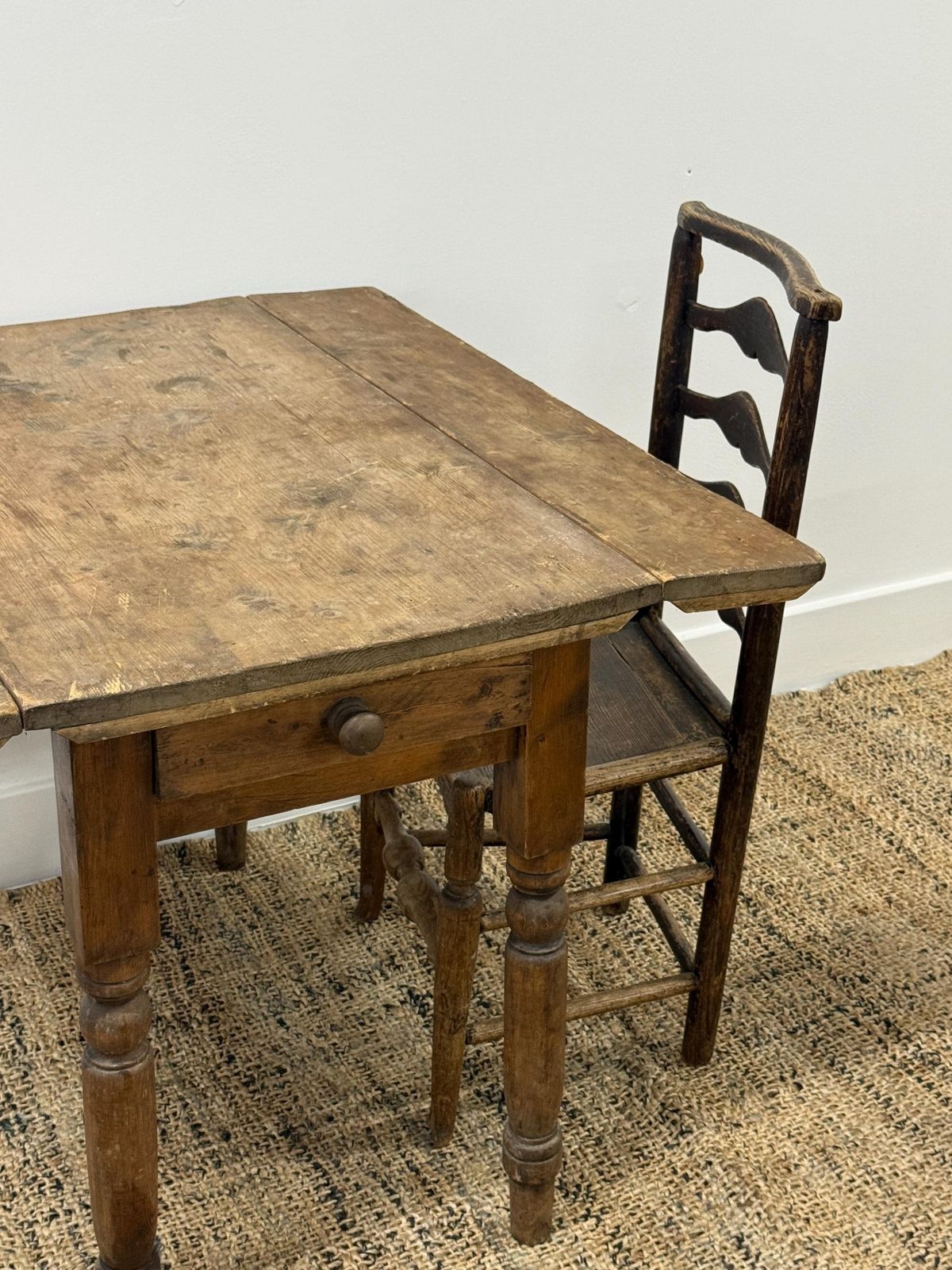 Victorian Pine Farmhouse Table photo buy
