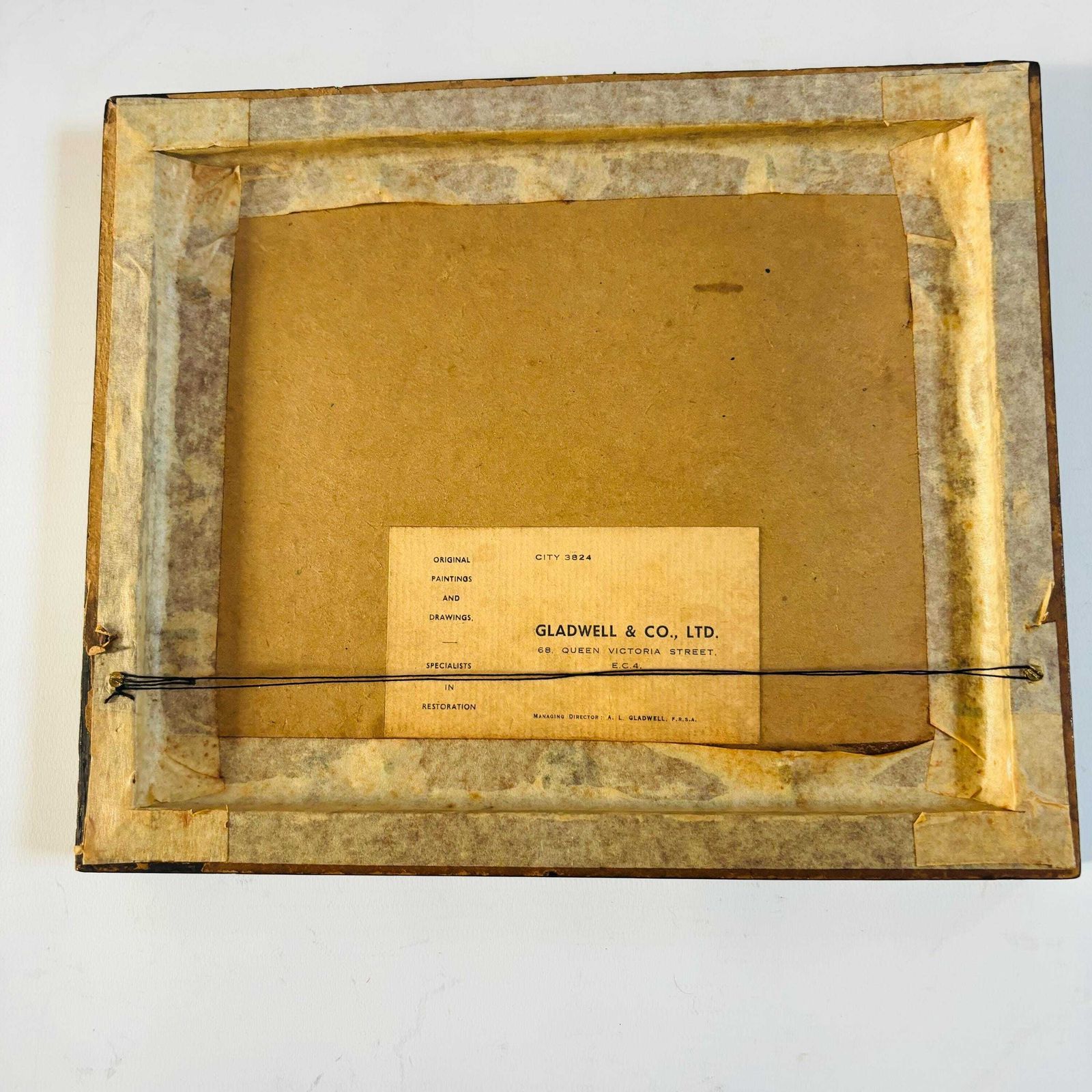 Pieter Elinga "Woman Reading" Antique Print   Gladwell & Co London Framed photo vinterior