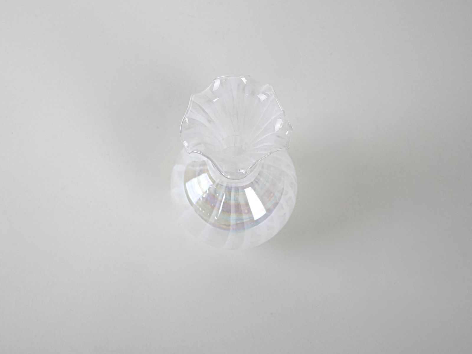 Glass Vase, Italian Design, 1960s, Made In Italy photo 279.0
