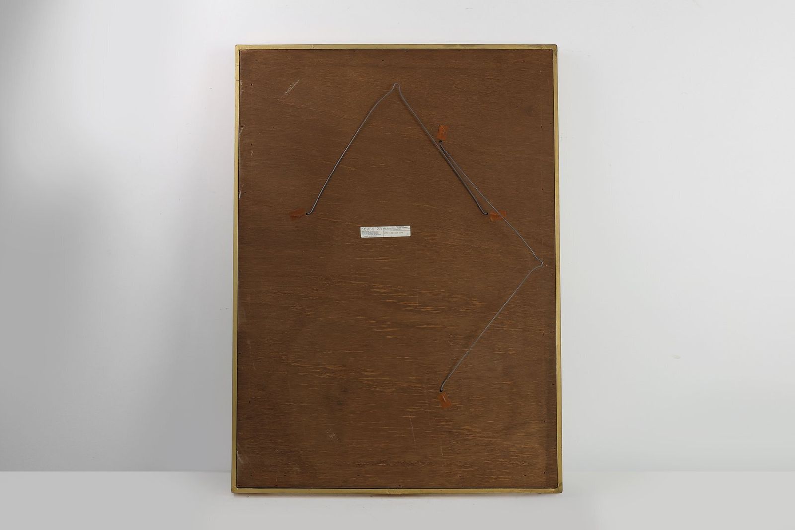 1304.0 20th Century Baroque Revival Mirror In Gilded Resin From Deknudt, Belgium, 1950s photo