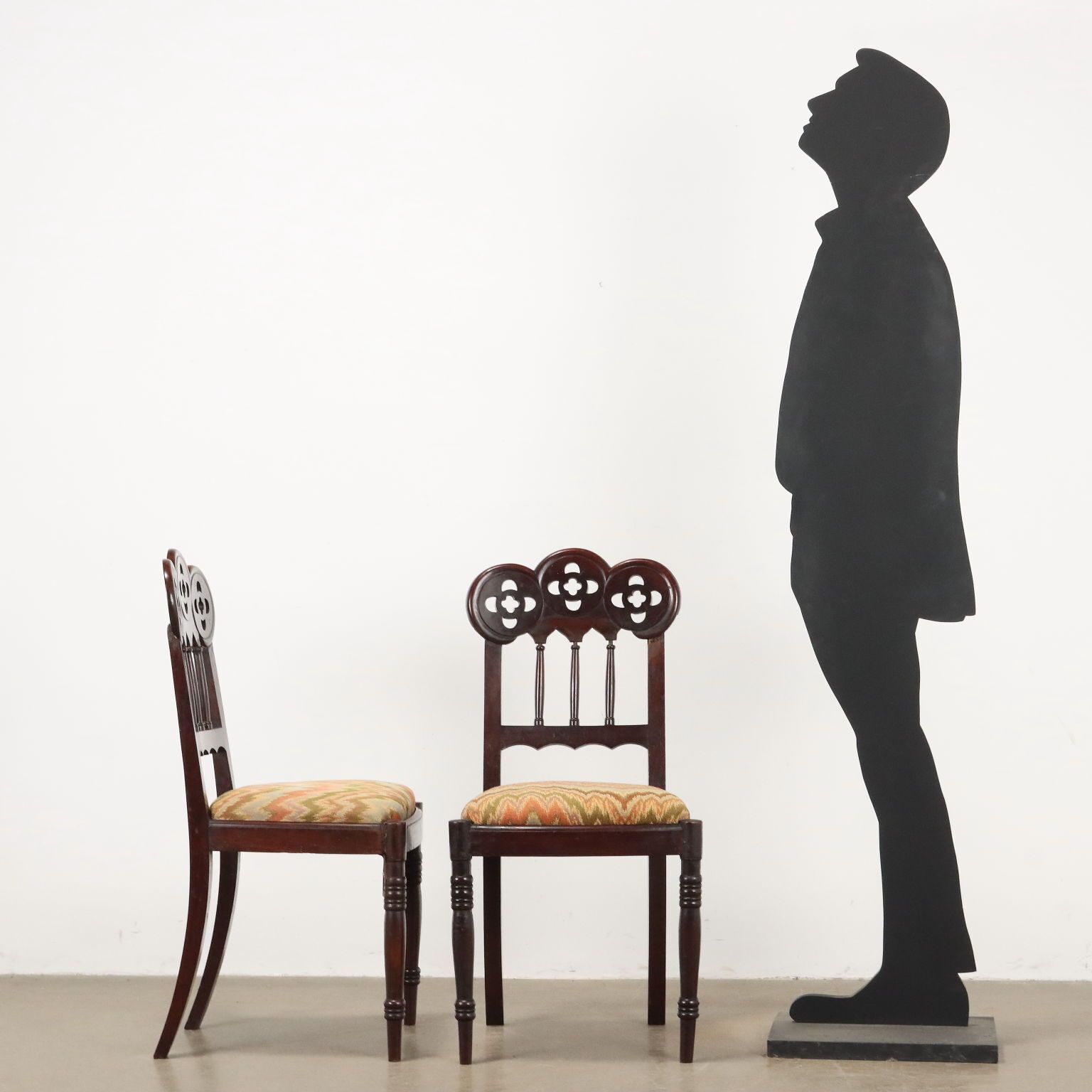 Chairs Neo Gothic Mahogany Italy XIX Century photo furniture