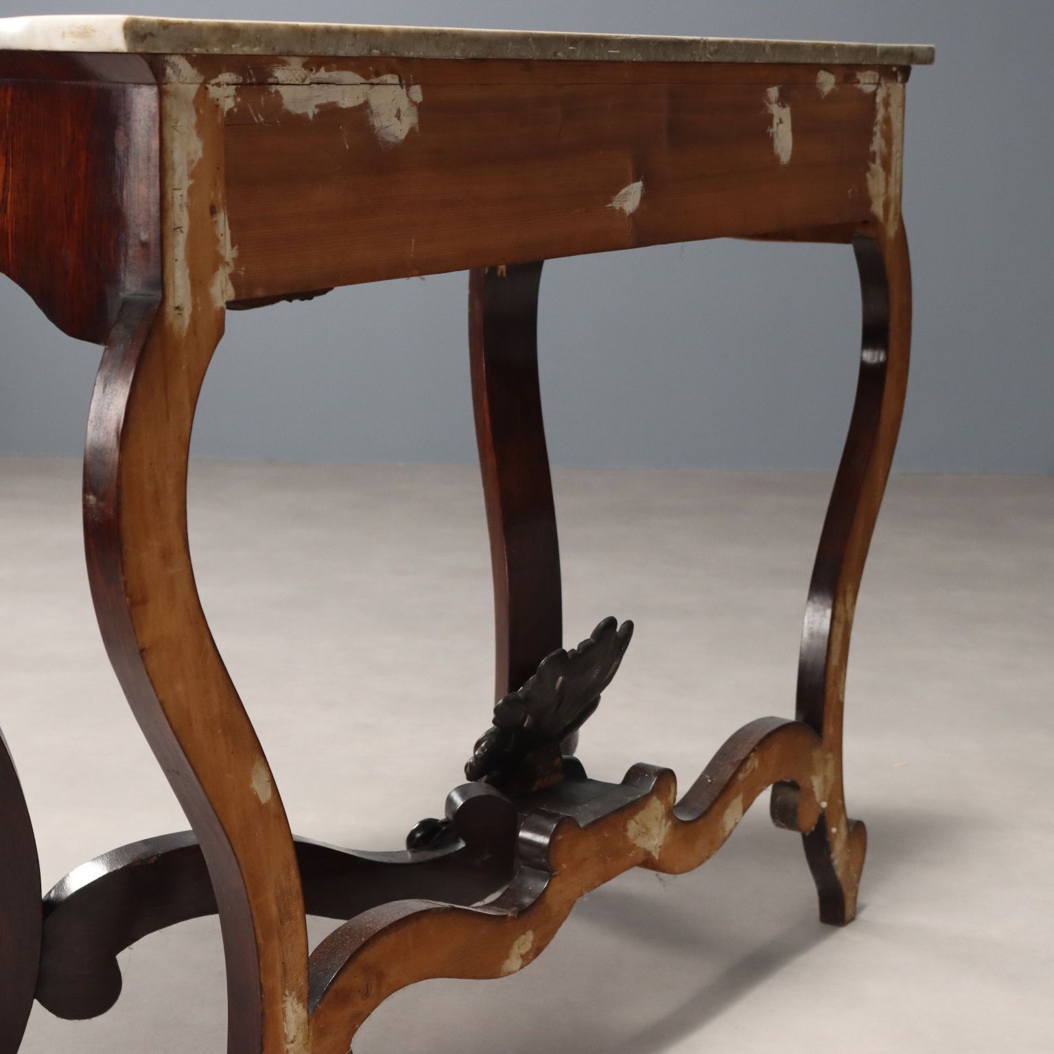 photo furniture Antique Console Louis Philippe Kingdom Of The Two Sicilies XIX Century