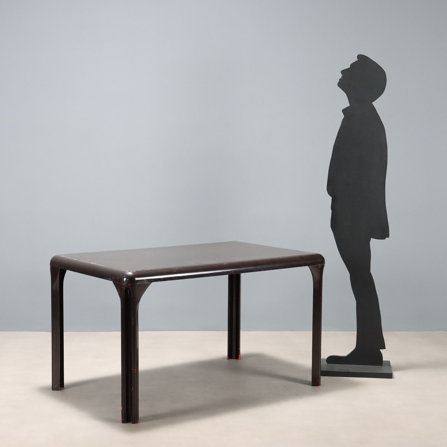 Artemide Stadio 120 Table Vintage Design Vico Magistretti 1970s photo for sale