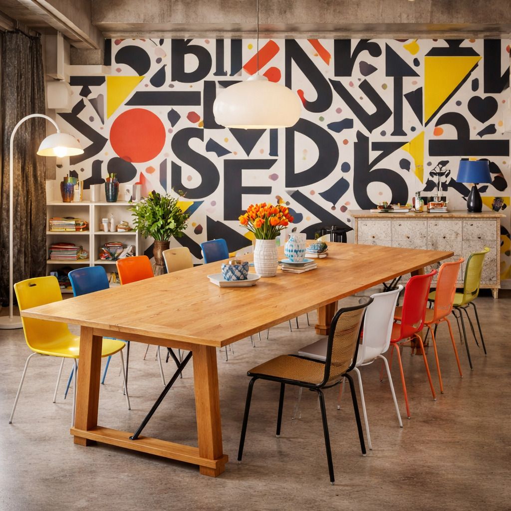 Grande Tavolo In Legno Di Rovere photo furniture