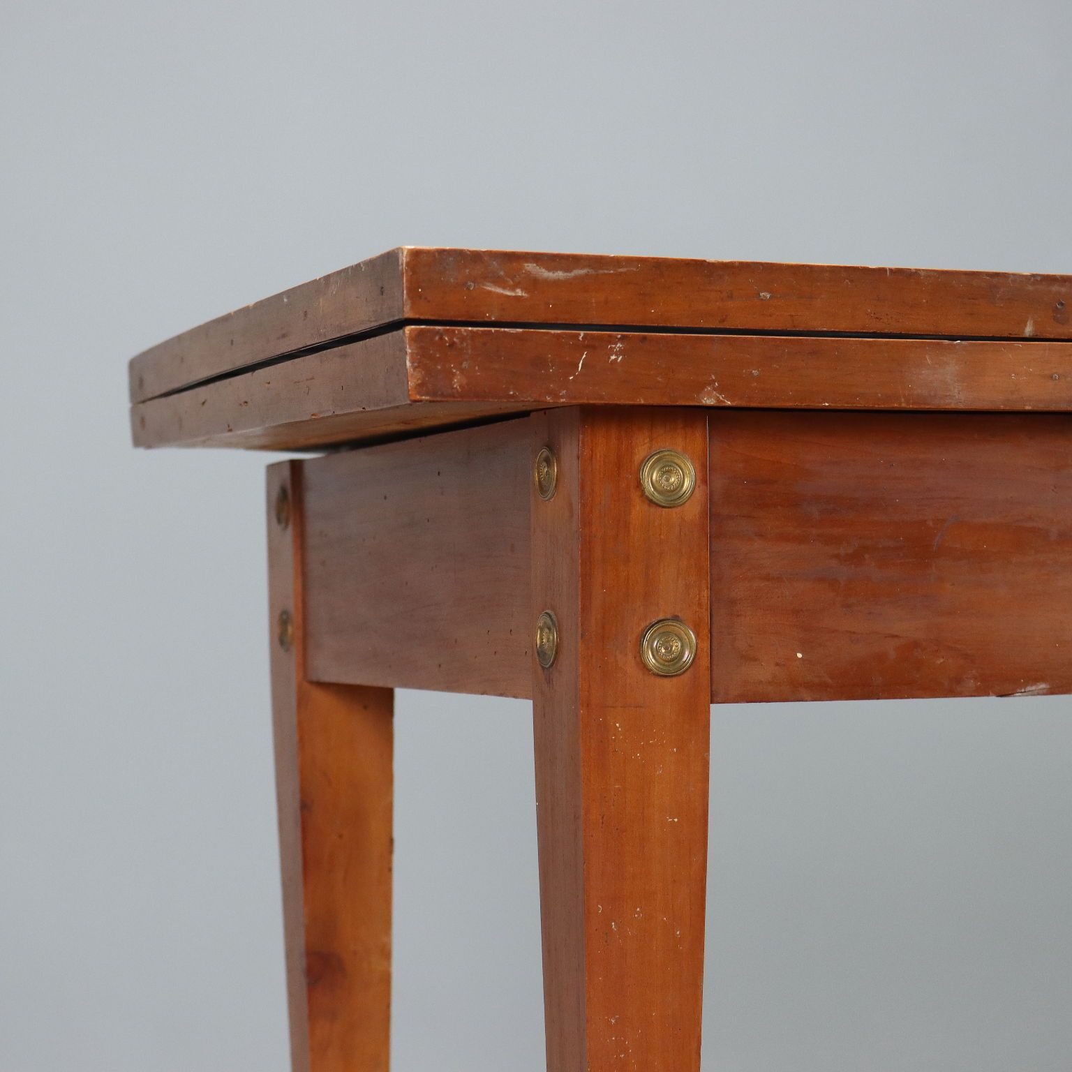 Antique Coffee Table Directoire Cherrywood Italy Early XIX Century photo vinterior
