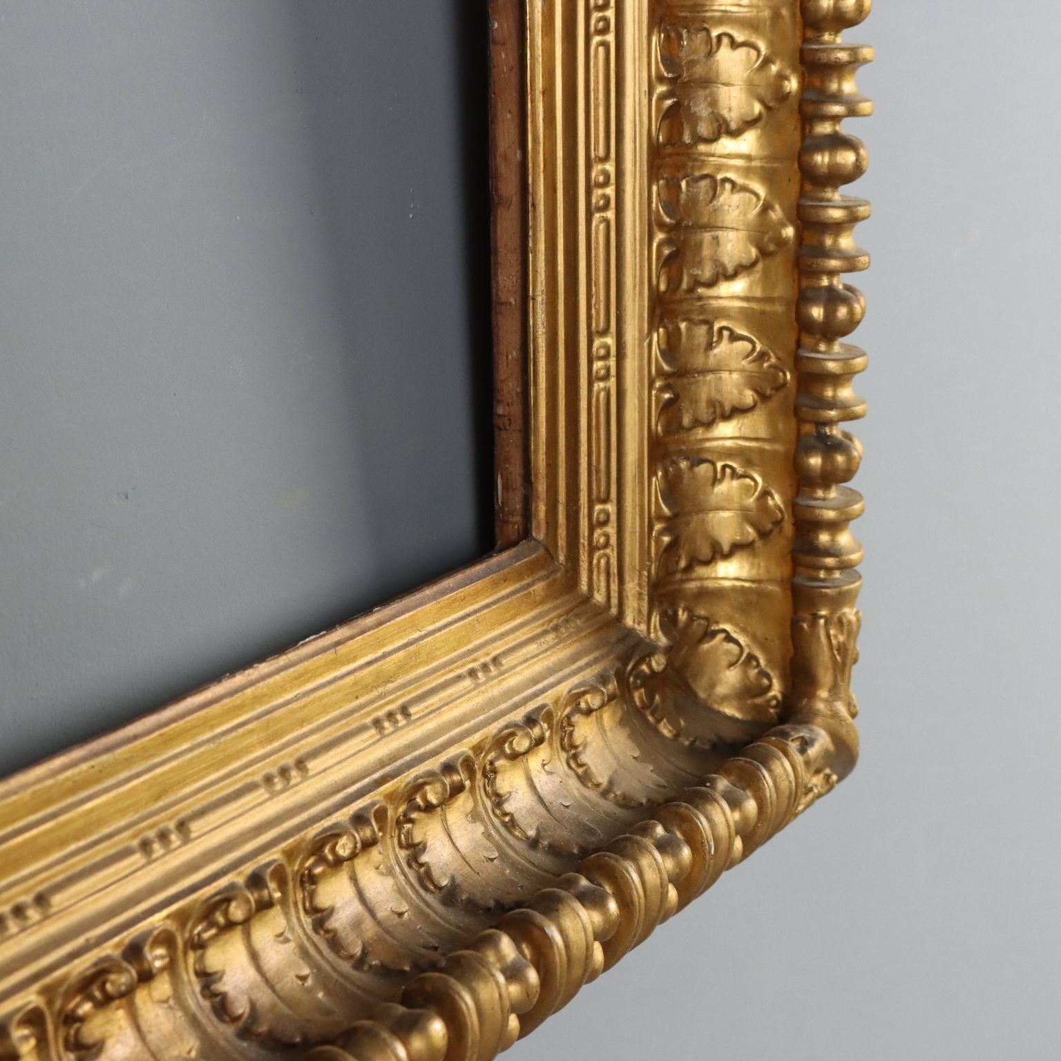 Antique Frame Carved Gilded Wood Italy XIX Century photo buy