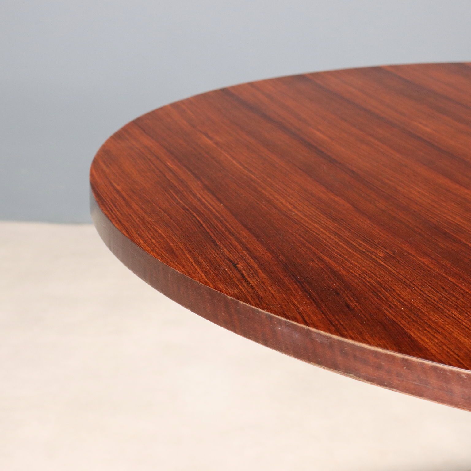 Vintage Dining Table Exotic Woods Design Italy 1960s photo Furniture