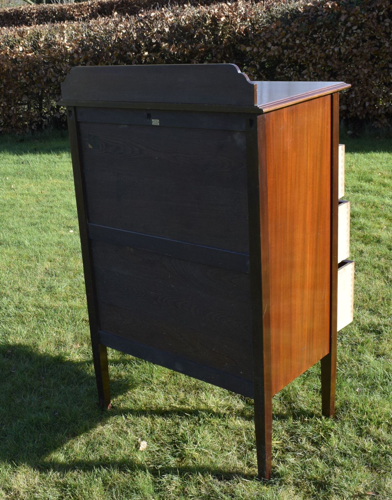 photo buy Edwardian Mahogany Inlaid Chest Of Drawers
