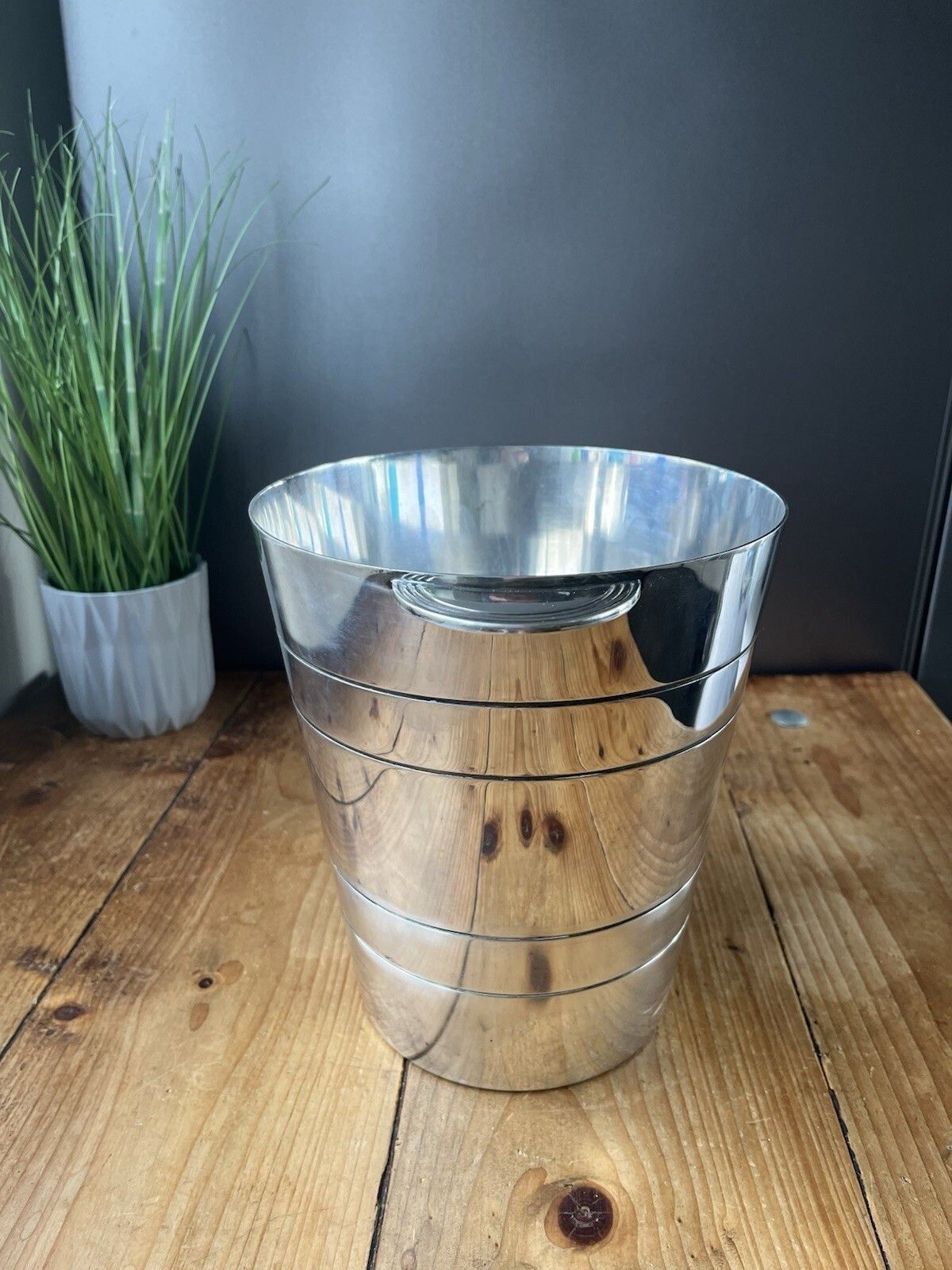 Quality Elkington Silver Plated Art Deco Champagne Wine Bottle Ice Bucket Cooler photo Home Decor