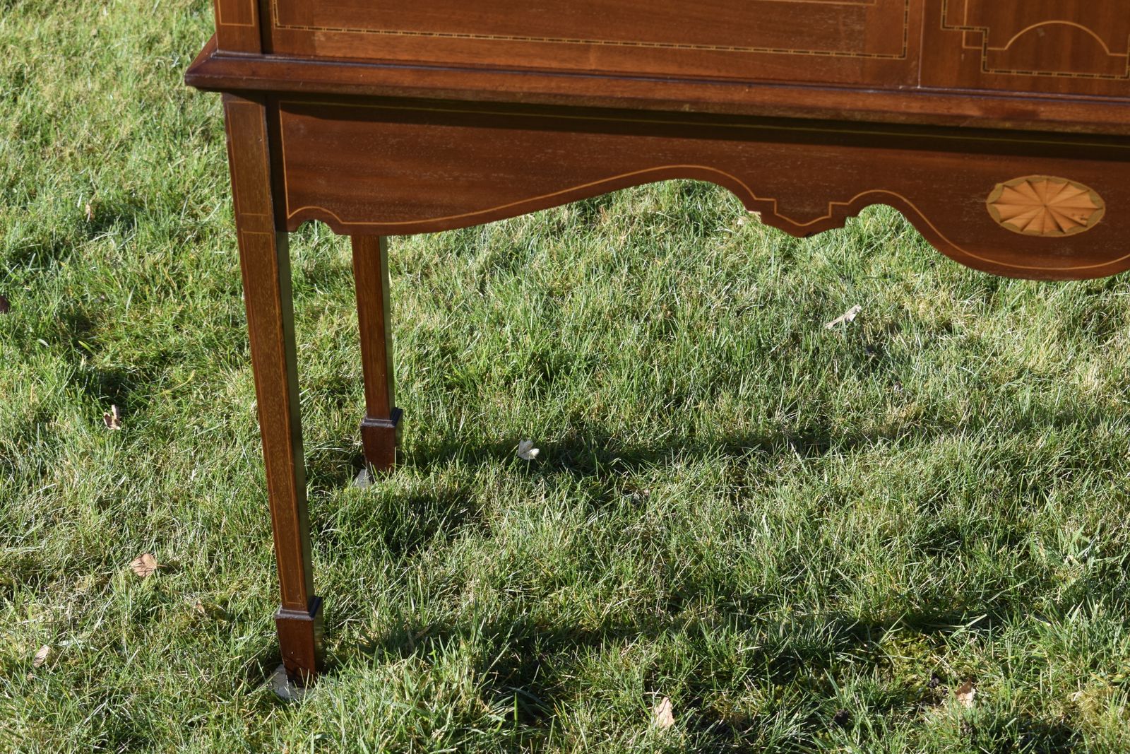 Furniture Early 20th Century Art Nouveau Display Cabinet photo