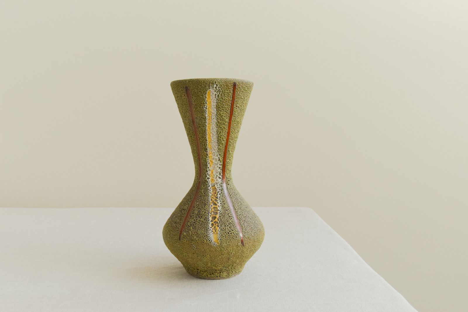 Vintage West German Scheurich Keramik Vase 523 18 photo for sale