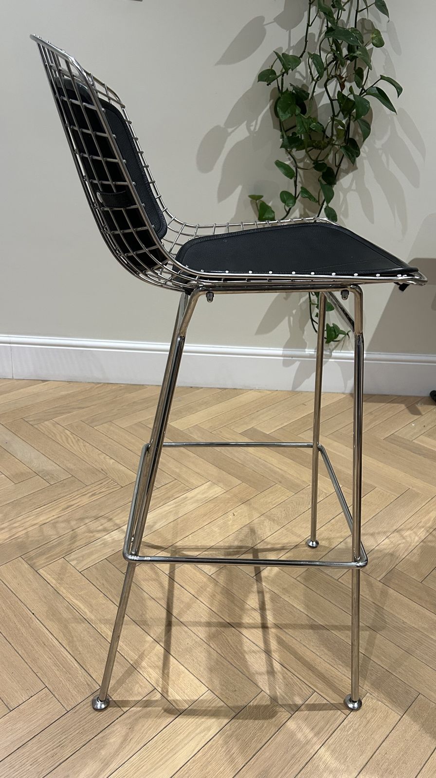 Bar Stool By Harry Bertoia For Knoll International, 1970s photo Furniture