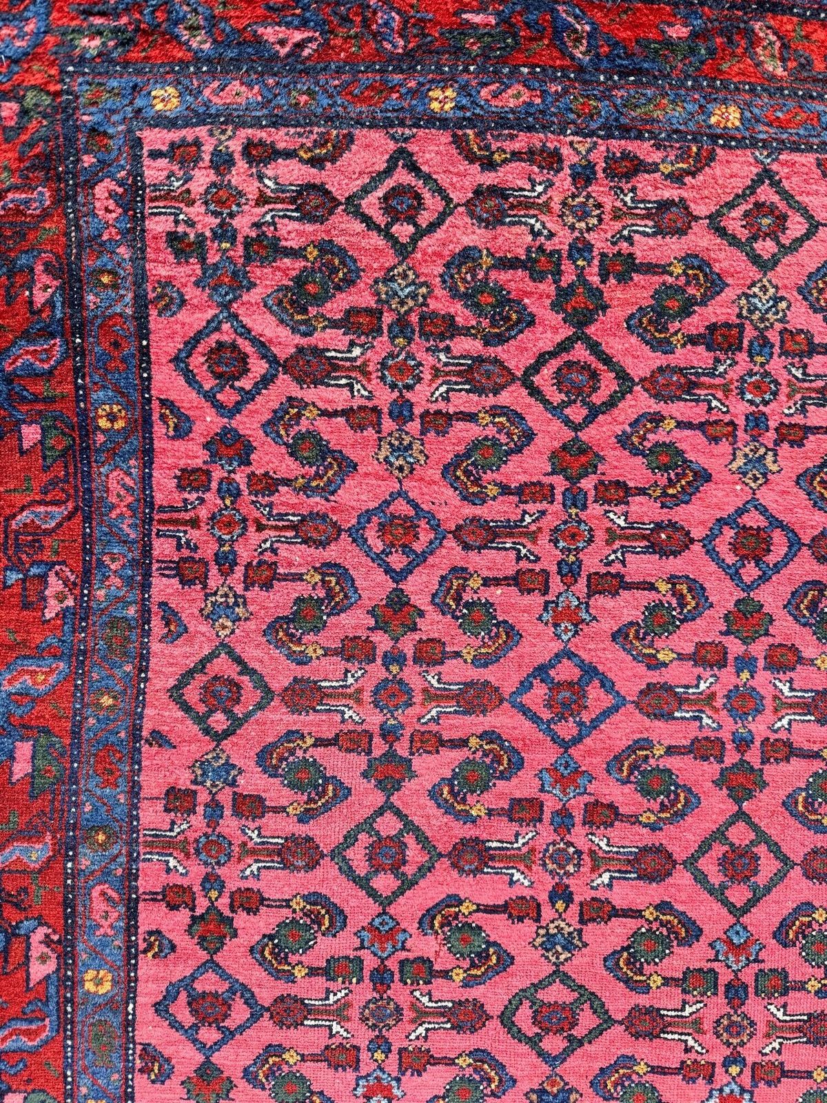 590.0 Antique Hamadan Rug 1.53m X 1.03m photo